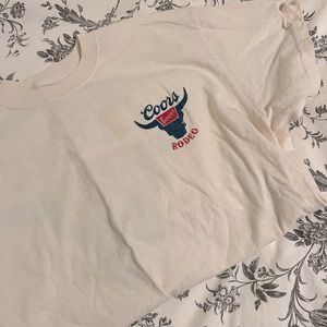 Urban Outfitters Beer Coors Light Shirt